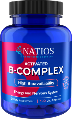 Natios Activated B-Complex 100 kapslí