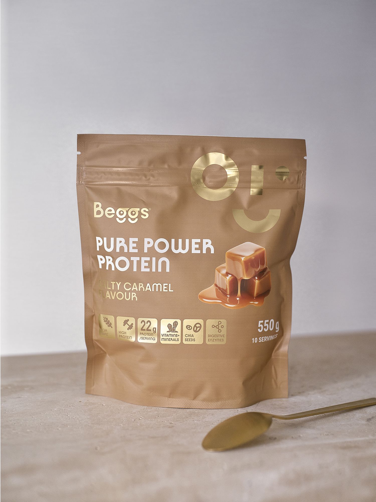 Beggs Pure Power Protein Salty Caramel 55 g