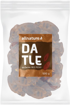 Allnature Datle vypeckované 500 g