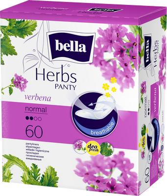 Bella Herbs Verbena slipové vložky 60 ks