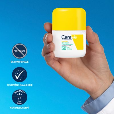 CeraVe Zmatňující opalovací fluid SPF50, 50 ml