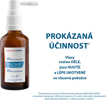 Ducray Neoptide Expert sérum proti vypadávání vlasů 2 x 50 ml