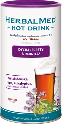 Dr.Weiss HERBALMED HotDrink dých.cesty 180 g