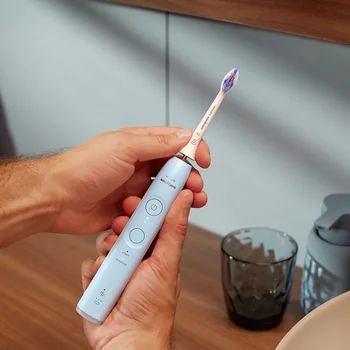 Philips Sonicare Sonický elektrický kartáček 6100 HX7406/01 světle modrý