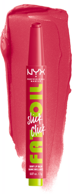 NYX Professional Makeup Fat Oil Slick Click tónovaný balzám na rty 10 Double Tap 2 g