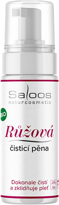 Saloos Růžová čistící pěna na pleť 150 ml
