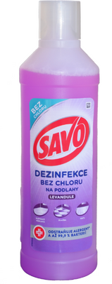 Savo Bez chloru Na podlahy Levandule 1 l