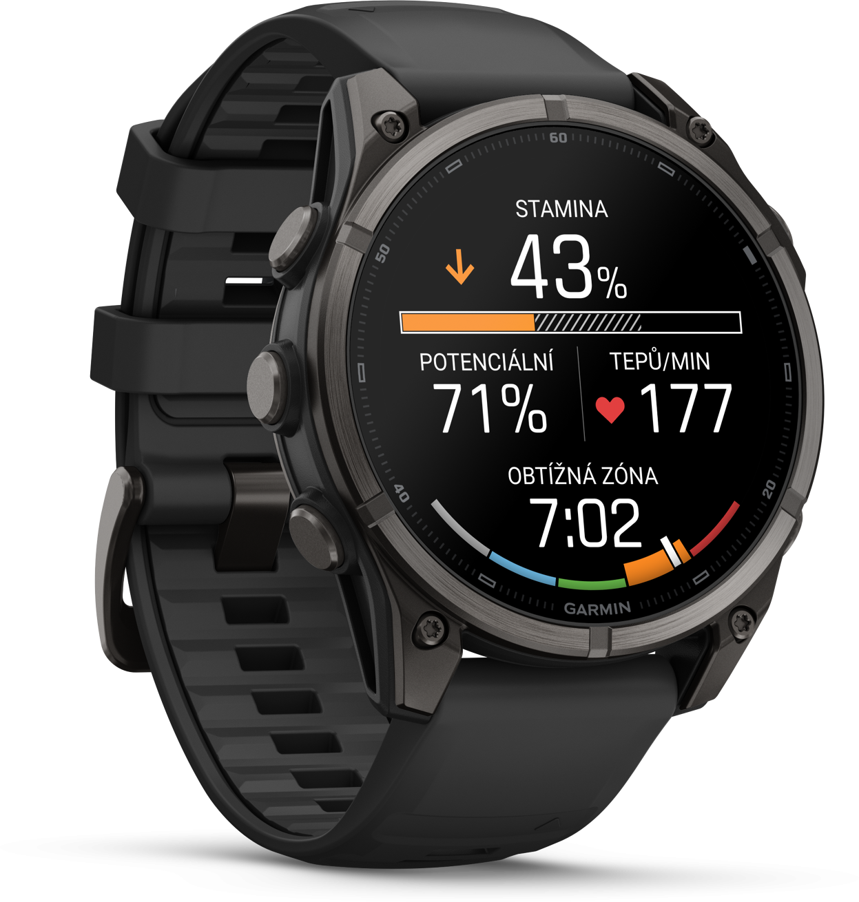 Garmin fenix 9 47mm AMOLED Pebble Gray