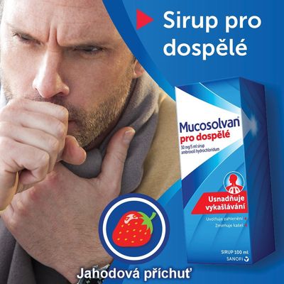 Mucosolvan pro dospělé sirup 100 ml
