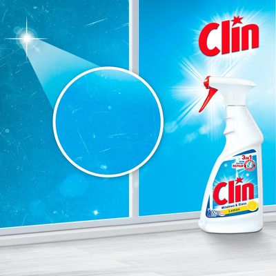 Clin Čistič oken a skla Lemon 500 ml