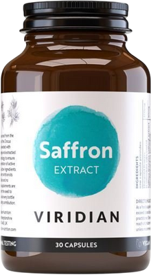 Viridian Saffron Extract 30 kapslí