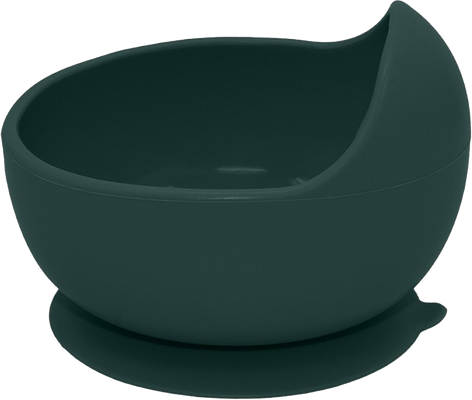 Petite&Mars Set jídelní silikonový TAKE&MATCH, Misty Green - Intense Ochre 6m+, 4 ks