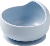 BabyOno Miska silikonová s přísavkou - blue 6m+