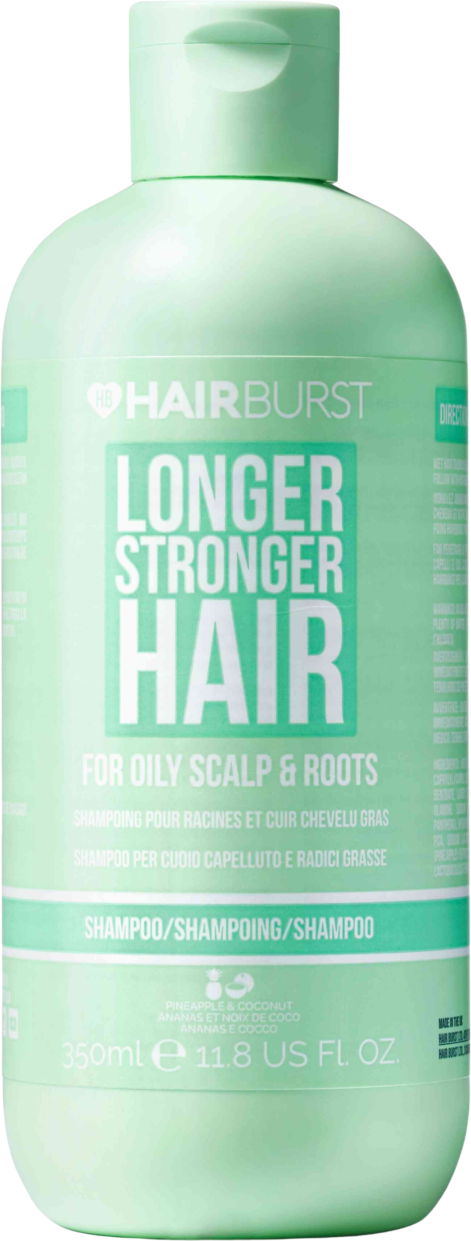 Hairburst Šampon pro mastnou pokožku hlavy a kořínky 350 ml