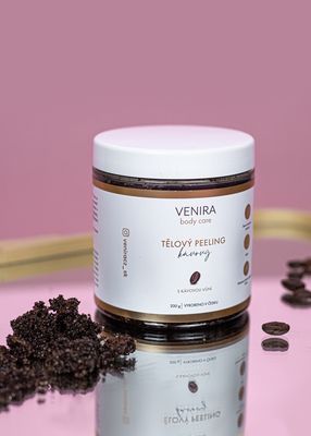Venira Tělový peeling kávový 200 g