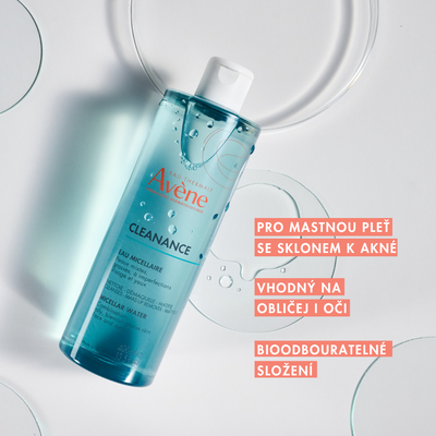 Avène Cleanance Micelární voda - akné 400 ml