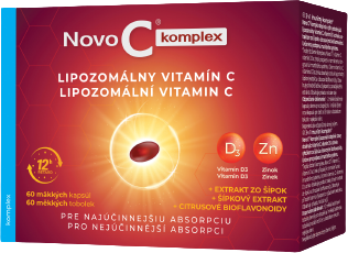 Novo C Novo C komplex C, D a Zinek 3v1 měkké tob. 60 60 tobolek