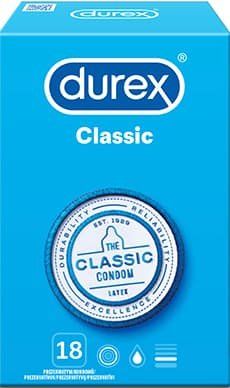 Durex Kondomy Classic pack (2+1) 54 ks