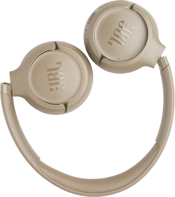 JBL Tune 530BT Beige bezdrátová Bluetooth® sluchátka na uši