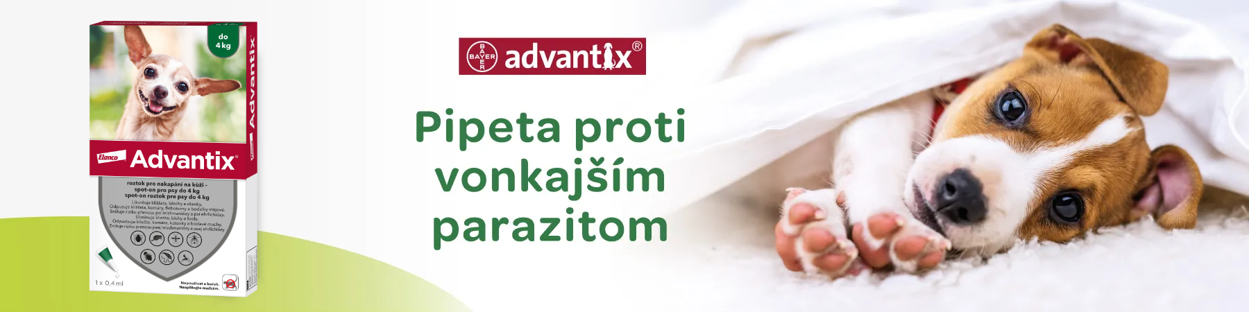 Pipeta proti vonkajsim parazitom