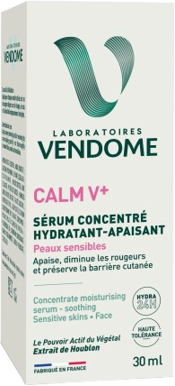 Vendome CALM V+ Zklidňující hydratační sérum pro citlivou pokožku 30 ml