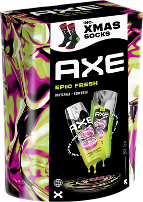 Axe Epic Fresh dárková kazeta s ponožkami