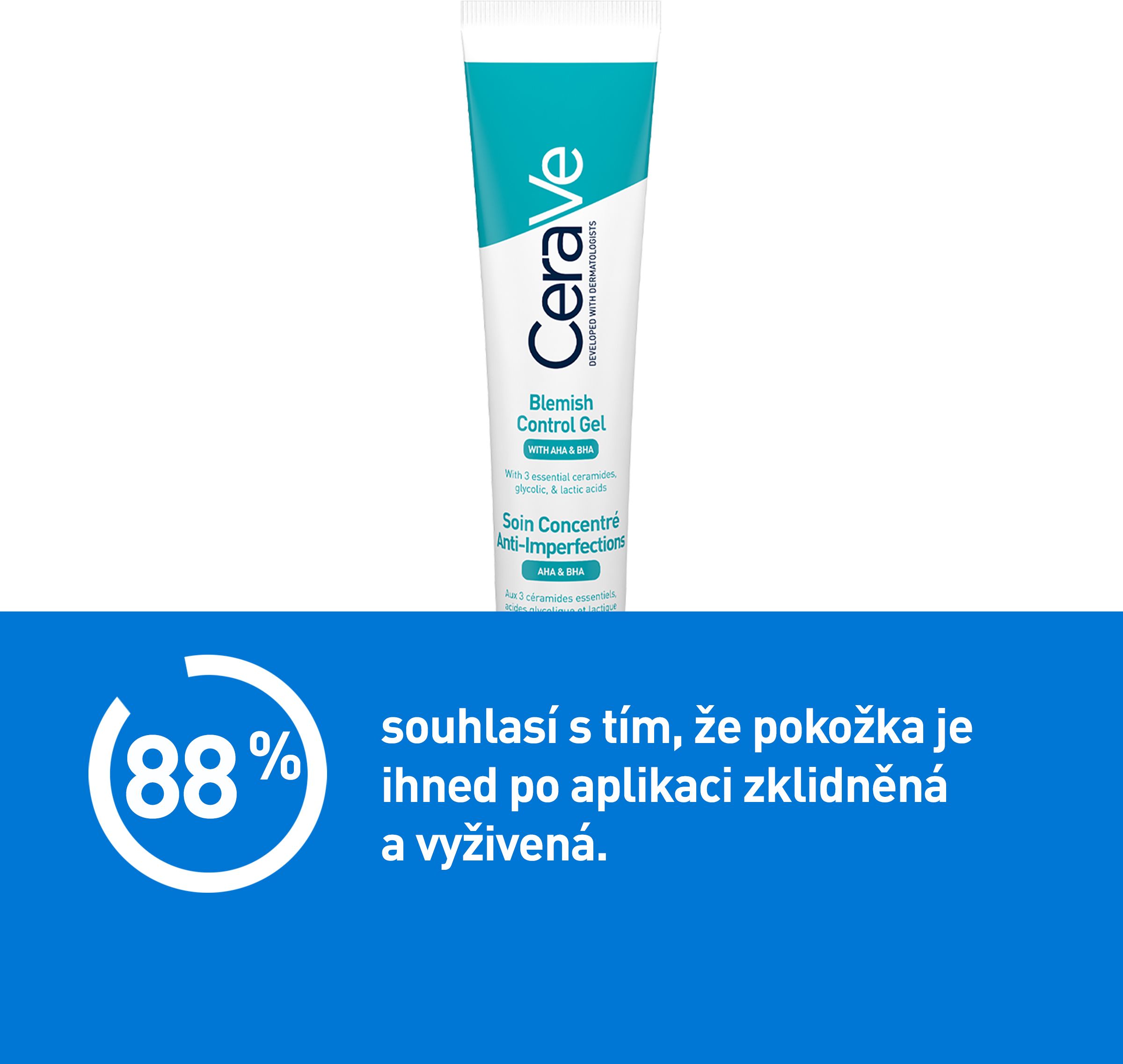 CeraVe Gel proti nedokonalostem s AHA a BHA 40 ml
