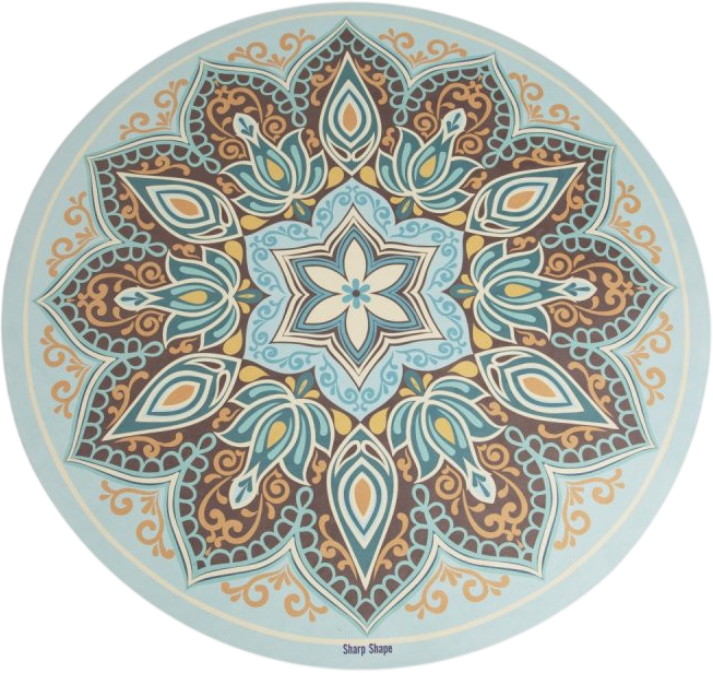 Sharp Shape Kruhová podložka na jógu Mandala