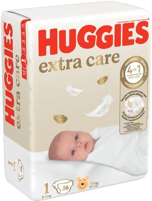 Huggies® Extra Care 1, 26 ks