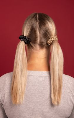 Invisibobble Sprunchie Slim True Golden látkové gumičky 2 ks