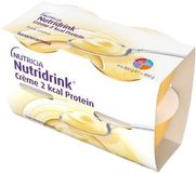 Nutridrink Creme 2 kcal Protein s příchuť banán 4 x 200 g