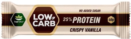 Topnatur Topnatur Low Carb Proteinová tyčinka - Crispy Vanilla 40 g