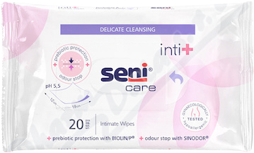 Seni Care intimní vlhčené ubrousky Inti+ 20 ks