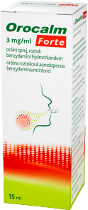 Orocalm Forte 3 mg/ml orální sprej 15 ml