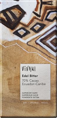 Vivani Bio EG hořká čokoláda 70% 100 g