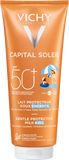 Vichy Capital Soleil Ochranné mléko pro děti na obličej a tělo SPF 50 300 ml