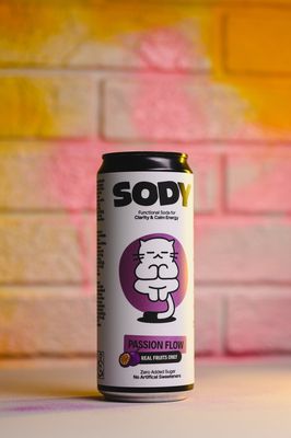 SODY Funkční soda Passion Flow 330 ml