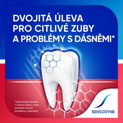 Sensodyne Zubní pasta Sens&Gum Whitening 3 x 75 ml