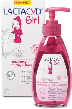 Lactacyd Girl ultra jemný intimní mycí gel 200 ml