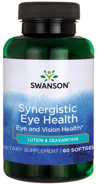 Swanson Synergistic Eye Health - Lutein & Zeaxanthin 60 kapslí