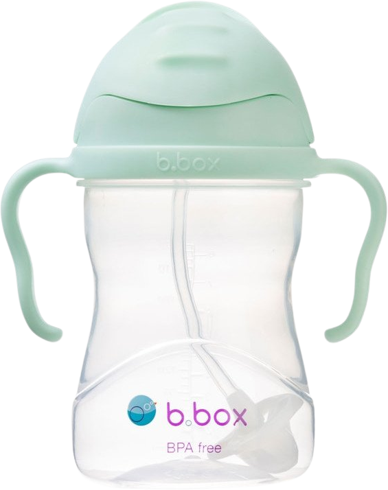 B.box Hrneček s brčkem, Gelato pistáciový 240 ml