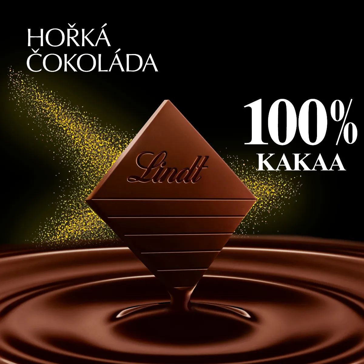 Lindt Čokoláda EXCELLENCE Extra hořká 100% kakaa, 100 g