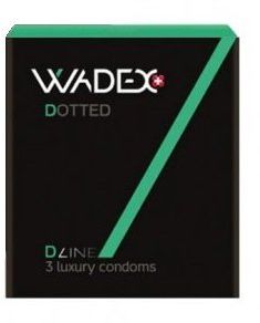 Wadex Dotted kondom 3 ks
