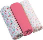 BabyOno Plenky mušelínové Super soft růžové 3 ks