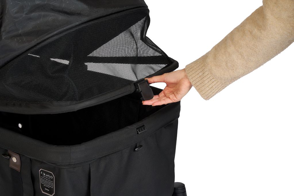 FIKAGO Kočárek Kross Black 1 ks