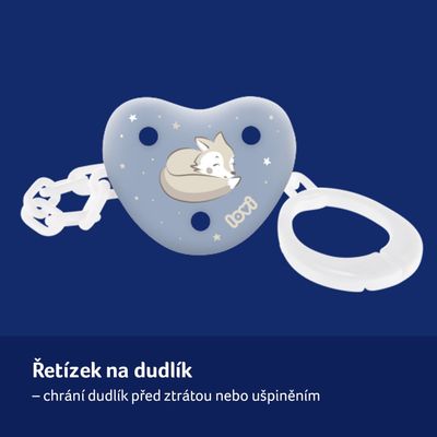 LOVI Řetízek na dudlík Night&Day kluk