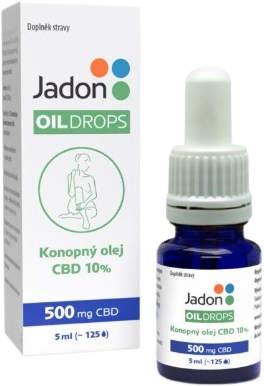 Jadon Oil Drops Konopný olej CBD 10% 5 ml