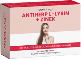 MOVit Energy AntiHerp L-Lysin + Zinek 30 tablet