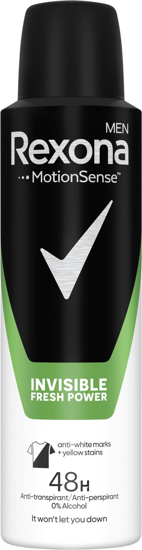 Rexona Men Invisible Fresh & Power Antiperspirant sprej 150 ml