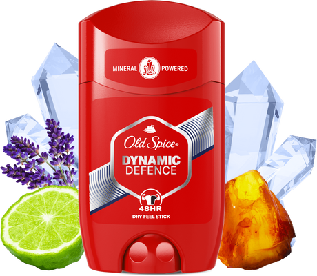 Old Spice Premium Dynamic Defense pro pocit sucha, tuhý deodorant pro muže 65 ml